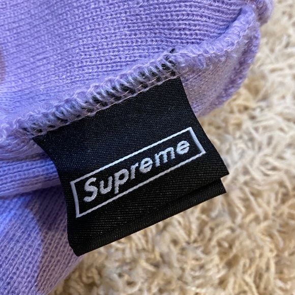 Supreme x New Era “S” Logo Beanie - Picture 7 of 7